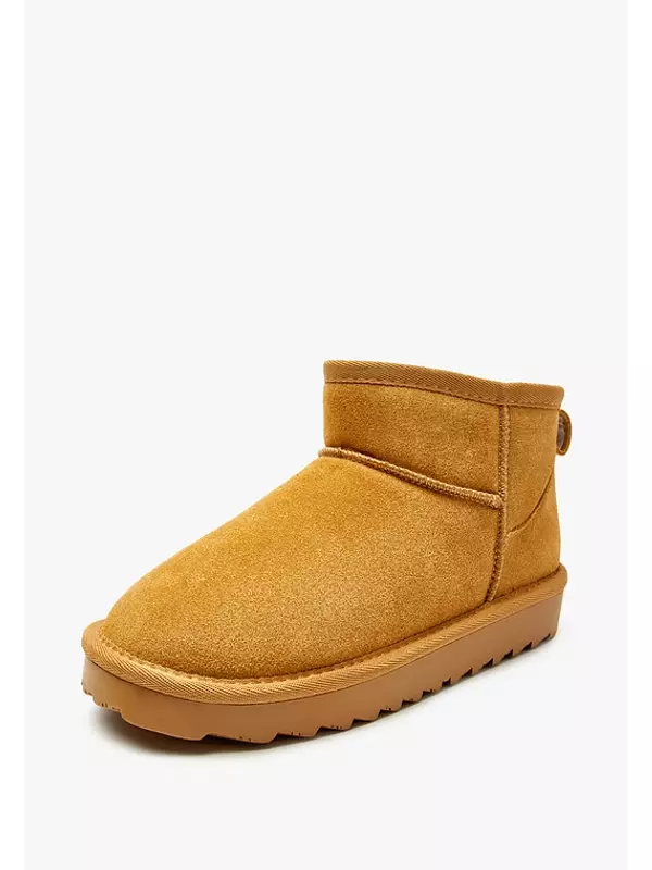 Рыжие детские угги