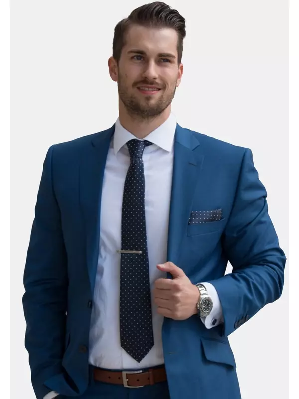 Галстук Massi Morino, темно-синий