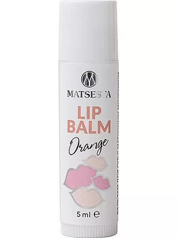 MATSESTA Бальзам для губ c мaточным молочком, апельсин / LIP BALM Orange 5 мл