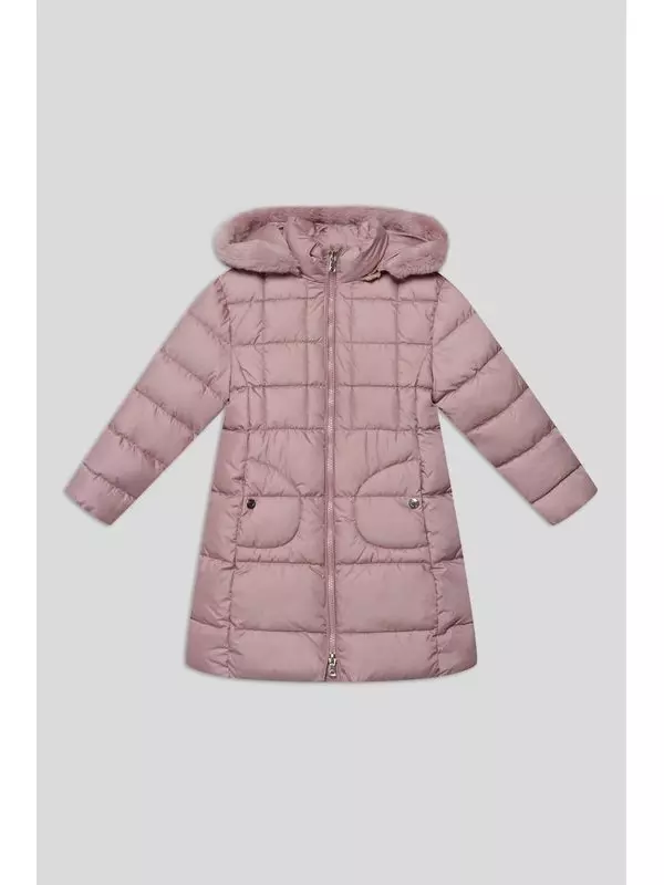 Пальто утепленное с капюшоном Mayoral