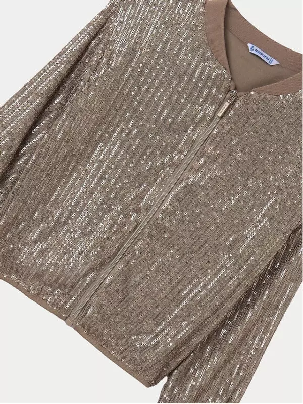 Бомбер стандартного кроя Mayoral, коричневый