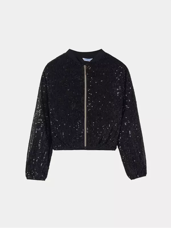 Бомбер стандартного кроя Mayoral, черный