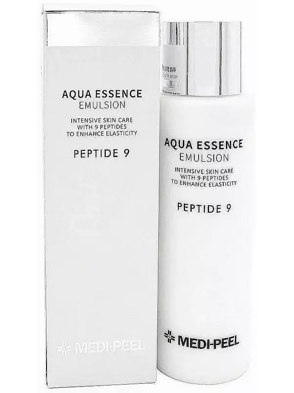 Medi-Peel, Peptide 9 Aqua Essence Emulsion - Увлажняющая эмульсия для лица с комплексом 9 пептидов, 250мл