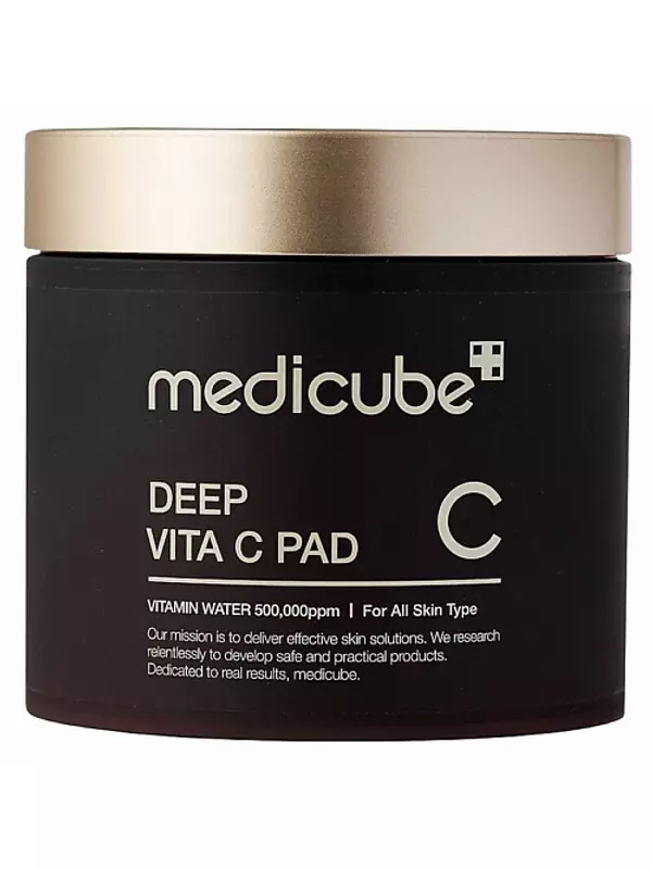 MEDICUBE Осветляющие и тонизирующие подушечки mit Vitamin C Deep Vita C Pad