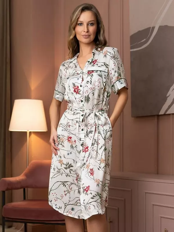 Халат MIA-AMORE, размер XL, мультиколор