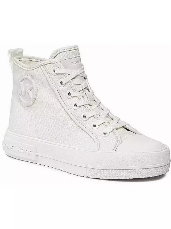 Тканевые кроссовки Evy High Top MICHAEL KORS, белый