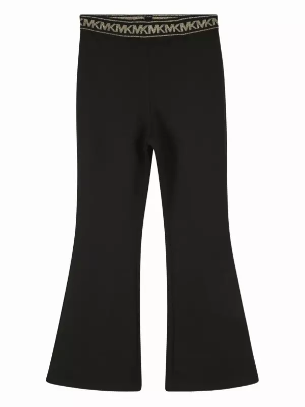 Брюки с логотипом Michael Kors Kids, черный