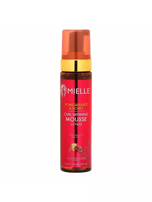Мусс с фиксацией Mielle Curl Defining Mousse гранат и мед, 222 мл