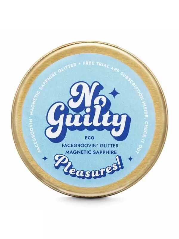 Мыло Ministry of Good Soap, Facegroovin', Bio Glitter Magnetic Sapphire Glitter, 10 г, Ministerstwo Dobrego Mydła