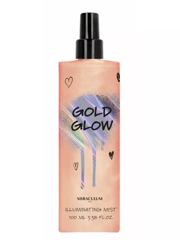 Осветляющий ароматный спрей для тела Miraculum, Gold Glow