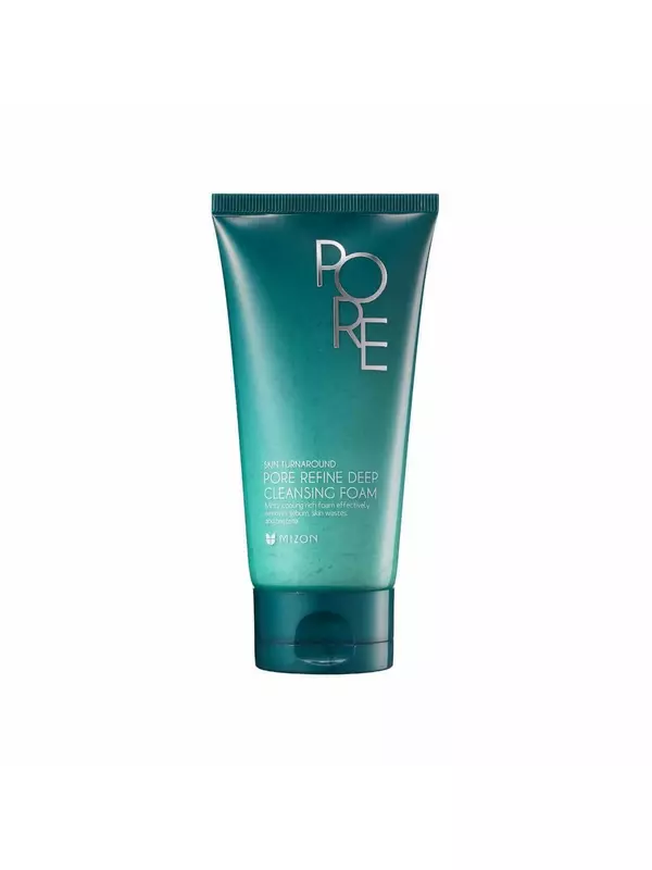 Пенка для жирной кожи лица Mizon Pore Refine Deep Cleansing Foam
