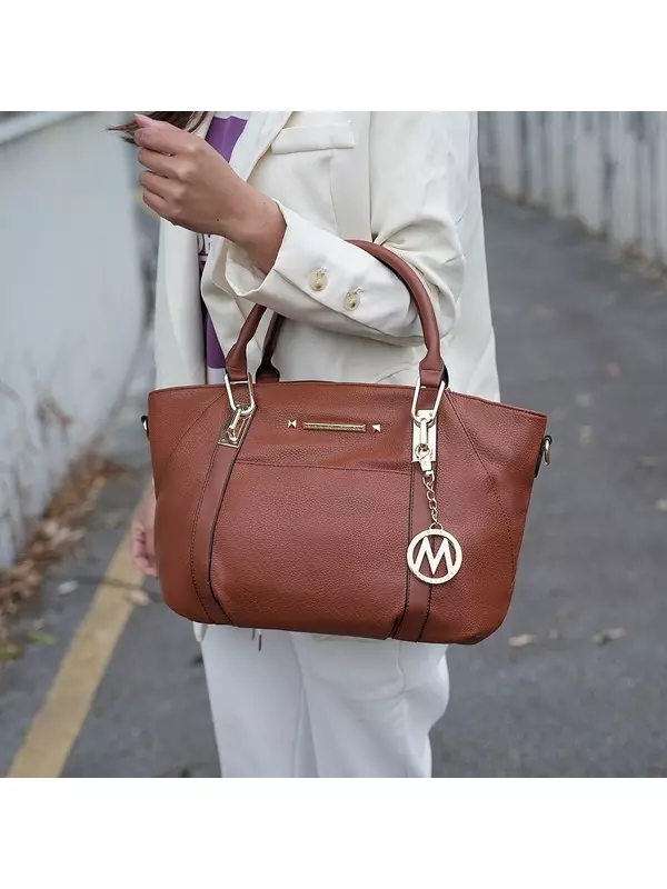 Сумка-сэтчел и кошелек Darielle Mkf Collection с ручкой на ремешке от Mia K MKF Collection, розовый