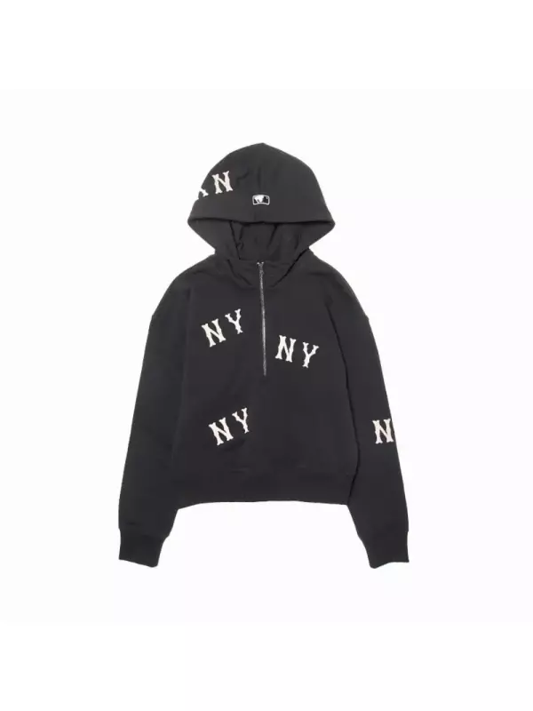 Нью-Йорк Янкиз Мегаграм Толстовка Женская Черная MLB