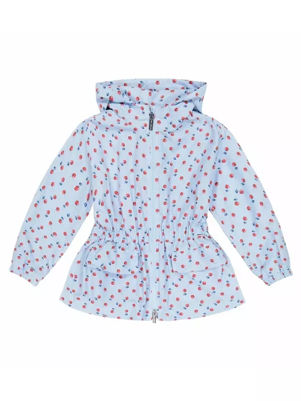 Куртка-ветровка с принтом Monnalisa, разноцветный