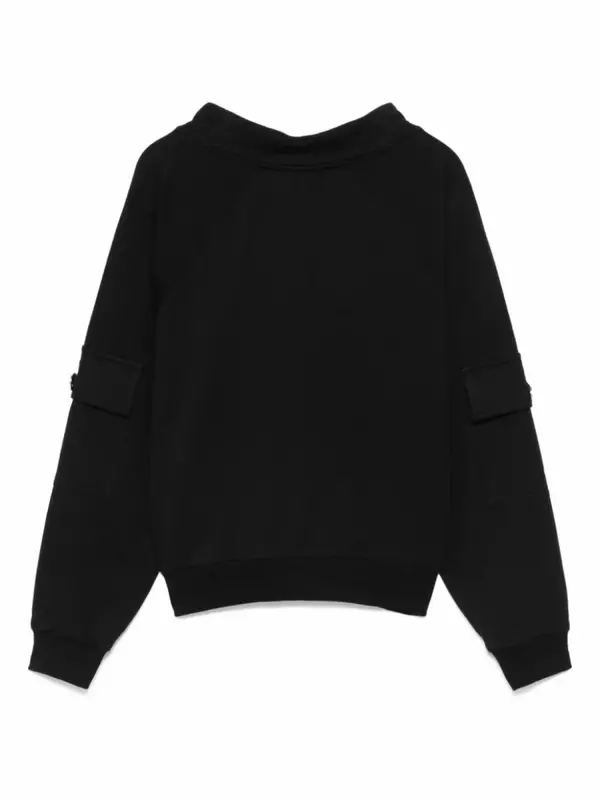 Толстовка на молнии Monnalisa, черный