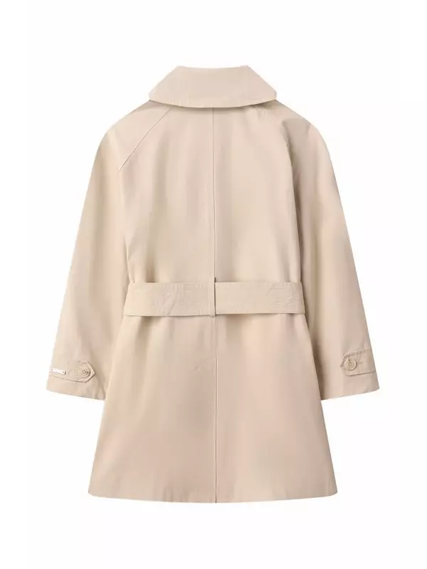 Тренч из хлопка и лиоцелла Monnalisa