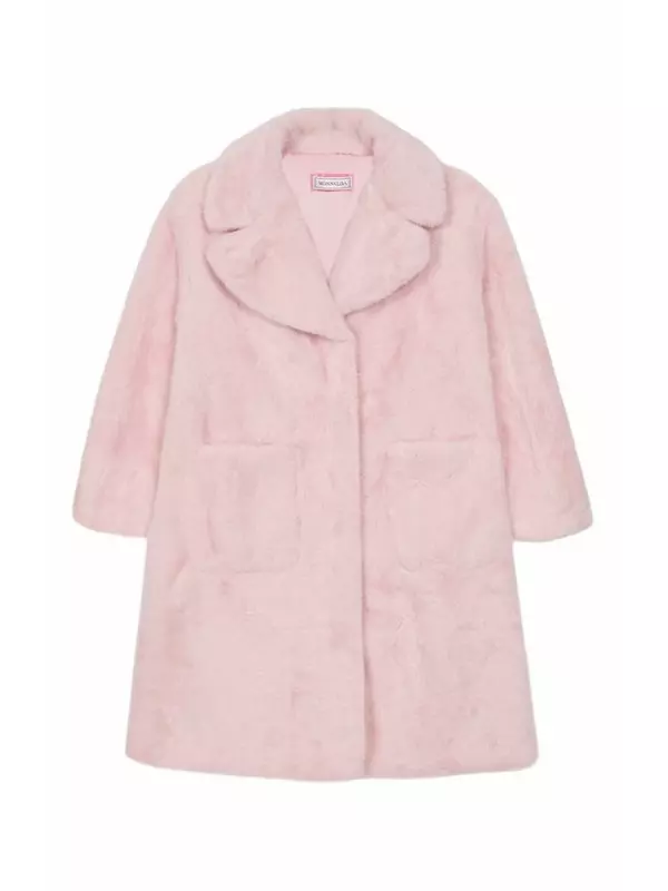 Шуба из экомеха Monnalisa