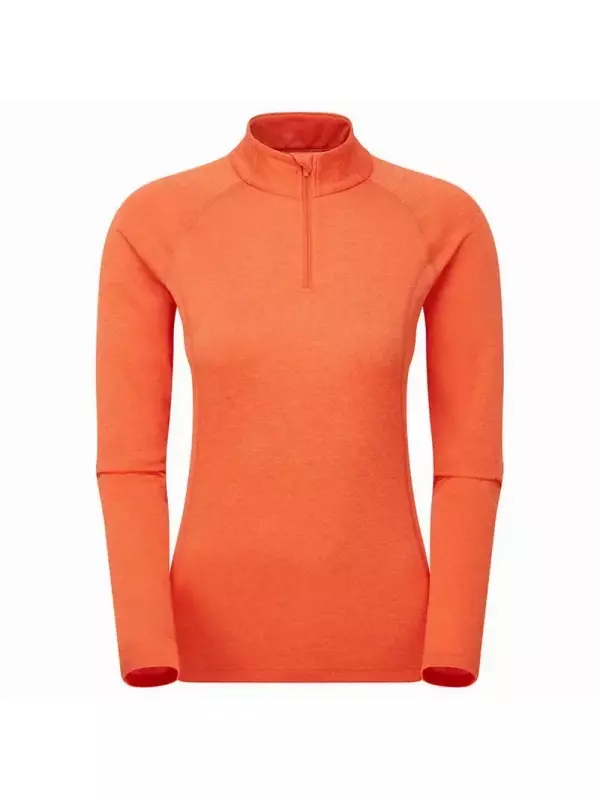 Лонгслив Montane Dart Half Zip, оранжевый