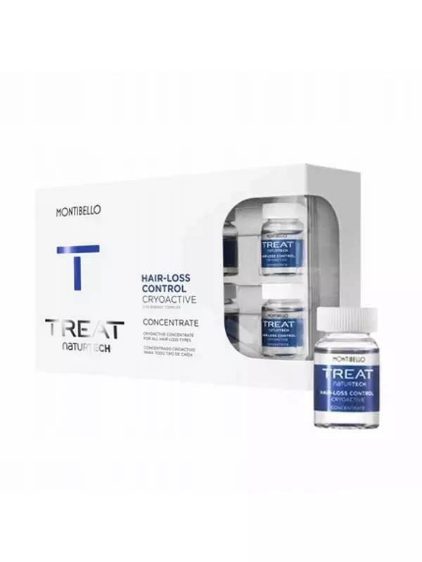 Криоактивный концентрат Cito-Energy Complex от выпадения волос Treat Naturtech - 10 x 7 мл Montibello