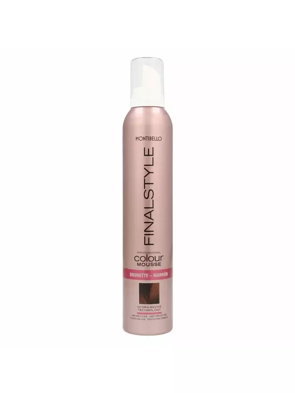 Montibello Finalstyle, Мусс для волос гибкой фиксации цвета каштана, 320 мл