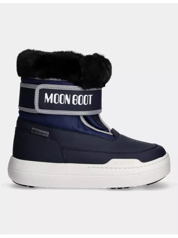 Детские зимние ботинки JR PARK STRAP Moon Boot, темно-синий