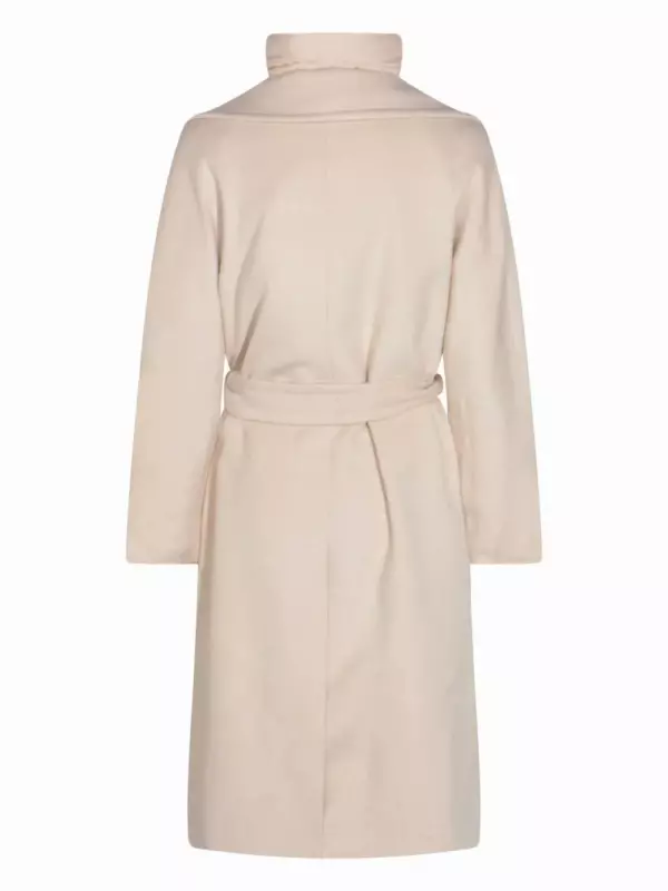 Пальто на молнии с поясом Moorer, нейтральный