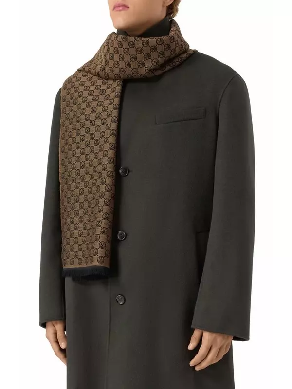 Шерстяной шарф Moschino