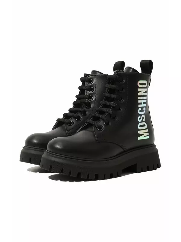 Кожаные ботинки Moschino