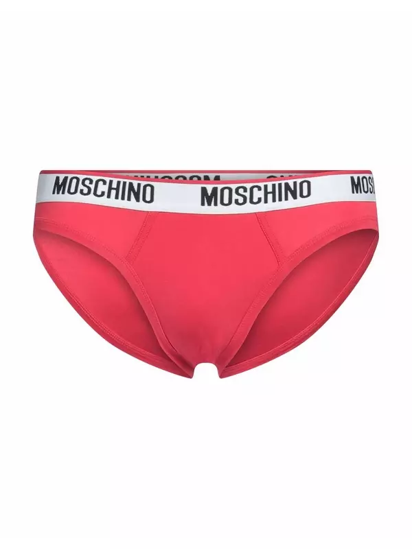 Трусы Moschino, красный