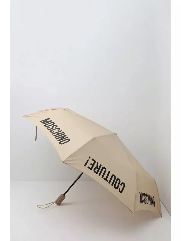 Зонт-автомат с принтом Couture! Moschino