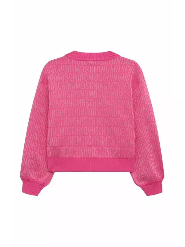 Кардиган из хлопка и вискозы Moschino