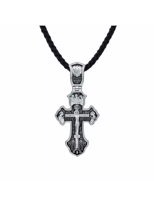 Серебряный крестик