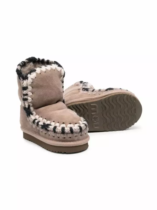 Mou Kids угги Eskimo, нейтральный