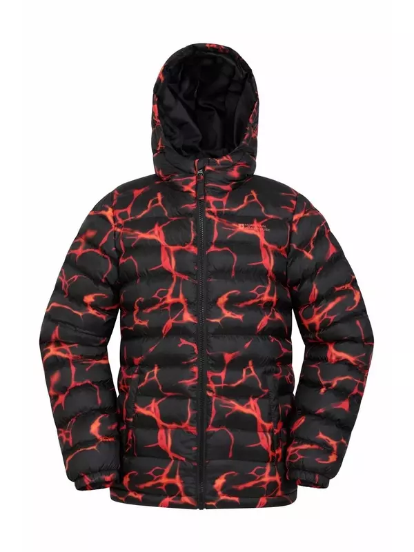 Детская куртка с принтом сезонов, водонепроницаемая Mountain Warehouse, голубой