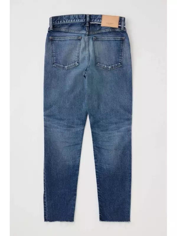 Винтажные джинсы Bennington синего цвета Moussy