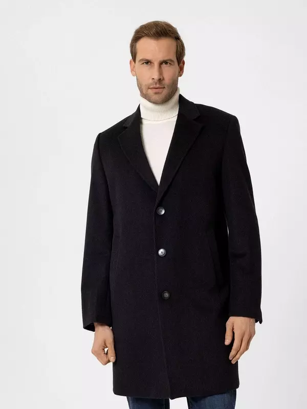 Межсезонное пальто Moxx Paris Jesus, антрацит