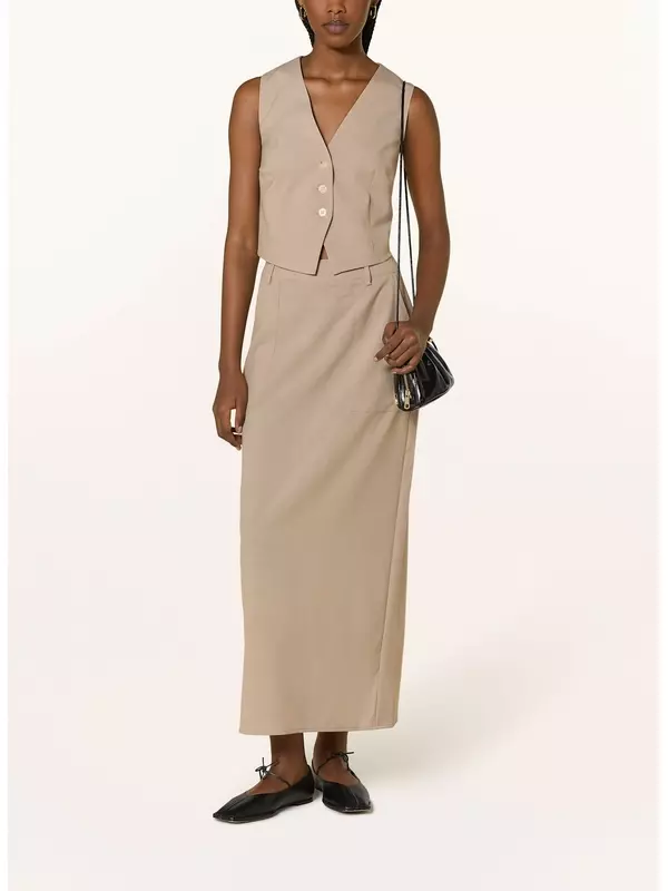 Блейзер жилет Mrs & Hugs, бежевый