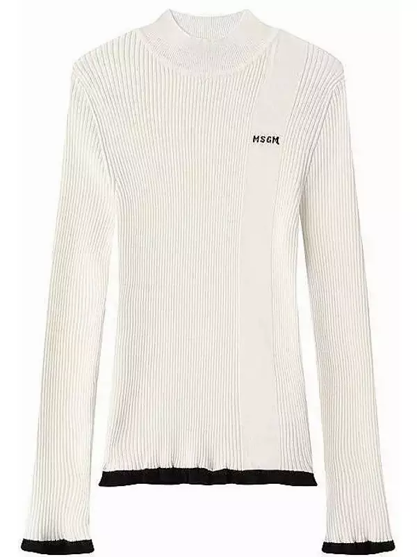 Водолазка из вискозы MSGM kids