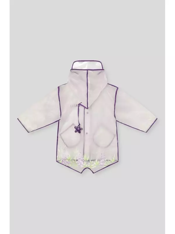 Дождевик с капюшоном и принтом Mursu