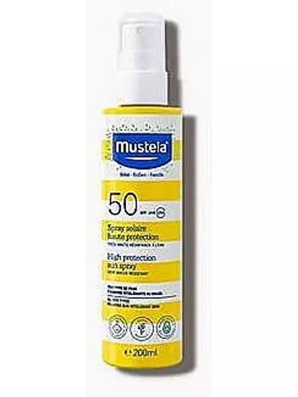 Солнцезащитное молочко для лица, SPF50+, 200 мл Mustela