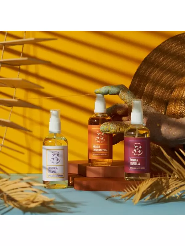 Масло для тела, 100 мл Mydlarnia Cztery Szpaki Nerola&Mandarynka