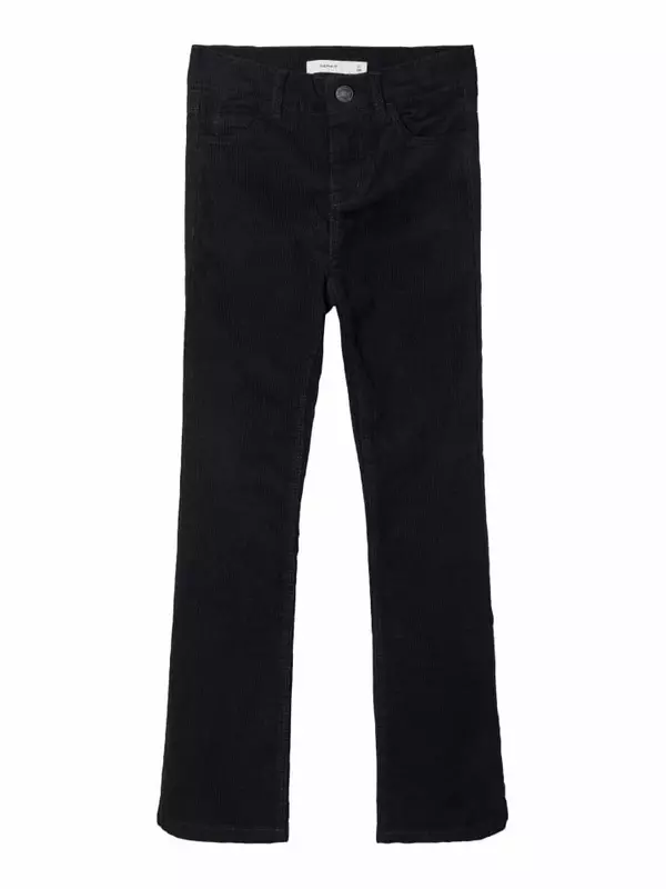 Джинсы name it High Waist Bootcut Mädchen, черный