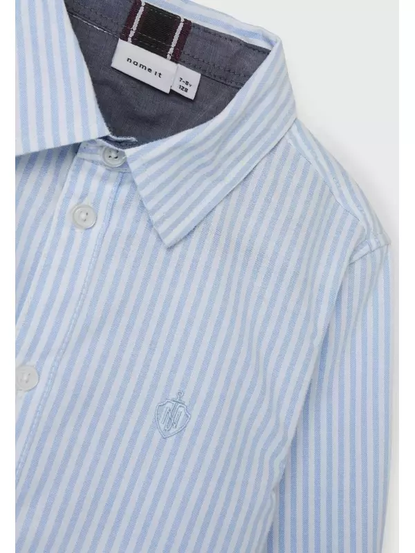 Рубашка NKMNEWSA Name it, синий
