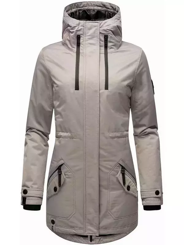 Зимнее пальто Аврил II NAVAHOO, цвет Zinc Grey