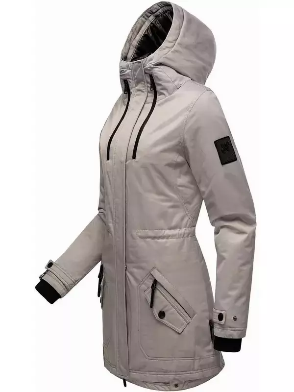 Зимнее пальто Аврил II NAVAHOO, цвет Zinc Grey