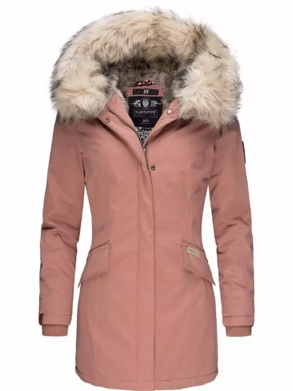 Зимнее пальто кристалл Navahoo, оранжевый