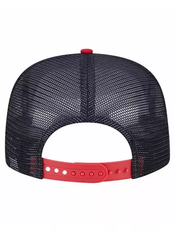 Мужская темно-синяя кепка USMNT Throwback Golfer Snapback New Era, синий