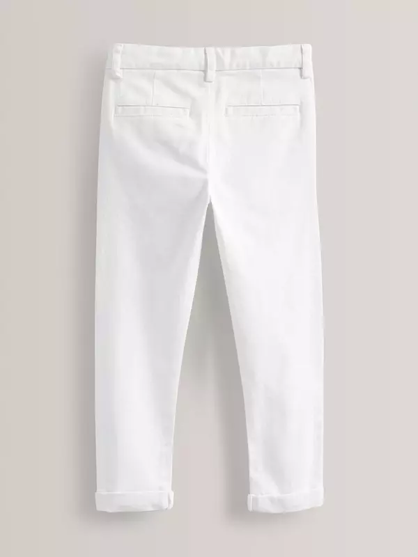 Тканевые брюки Next Skinny Pants, белый
