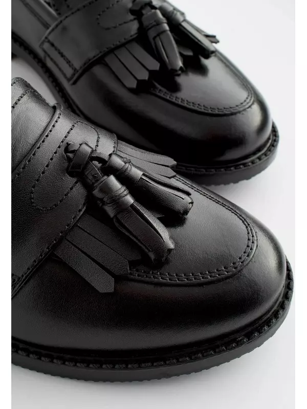 Слипоны Tassel School Next, черный