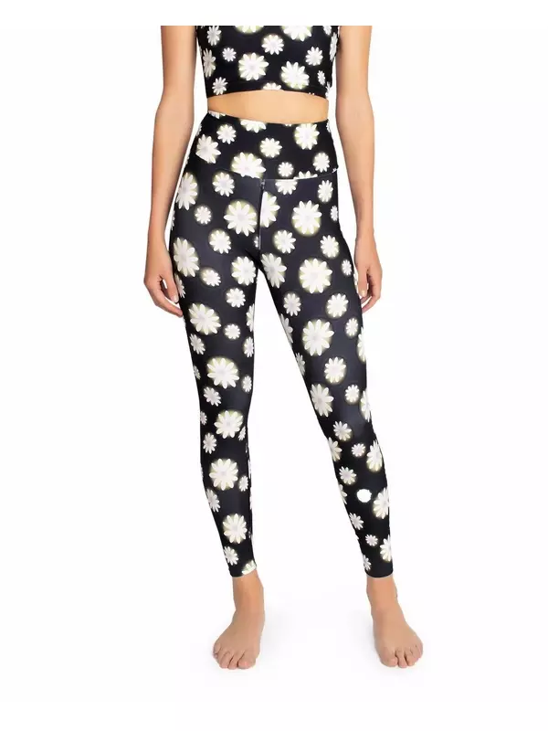 Леггинсы с высокой посадкой в ​​цвете Hazy Daisy Nicole Miller